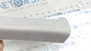 Upper right front pillar trim for Toyota Highlander 20-26, gray, dry-cleanable
