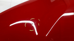 Hood bare Lexus UX 19-26 aluminum, red 3T2, bumper, painted, rusty bracket