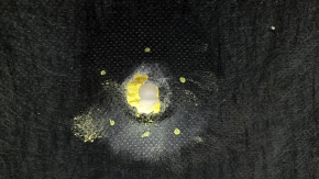 Lexus UX 19-26 hood insulation with torn fasteners
