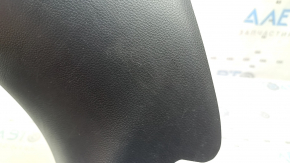 Toyota Highlander 20-26 black, scratched front pillar trim, lower left