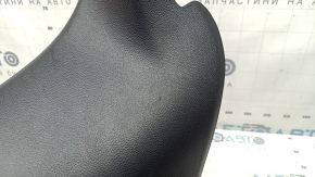 Toyota Highlander 20-26 black, scratched, front lower right pillar trim