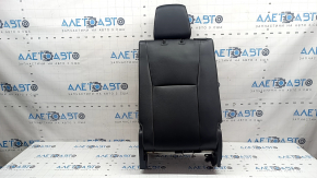 Left rear seat backrest, 3rd row, Toyota Highlander 20-23, black leather, XLE, with headrest and bracket