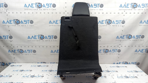 Left rear seat backrest, 3rd row, Toyota Highlander 20-23, black leather, XLE, with headrest and bracket