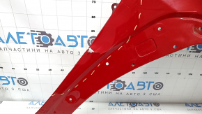 Front right fender Lexus UX 19-26 aluminum, red 3T2, dented, torn, painted