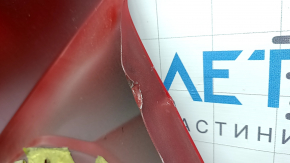 Front right fender Lexus UX 19-26 aluminum, red 3T2, dented, torn, painted