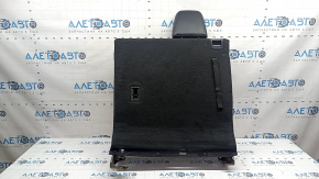 Right rear seat backrest, 3rd row, Toyota Highlander 20-22, black leather, XLE, with headrest and bracket