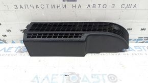 Rear left door sill insert for Toyota Highlander 20-26, grille, black, hybrid, scratches