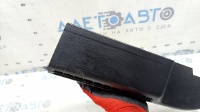 Rear right door sill insert for Toyota Highlander 20-26, grille, black, hybrid, scratches