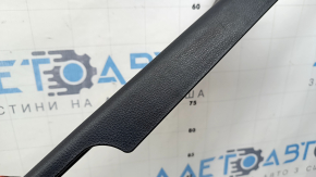 Front left door sill trim for Toyota Highlander 20-26, black, scratches