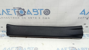 Front right door sill trim for Toyota Highlander 20-26, black, scratches