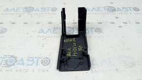 Left seat runner trim, 2nd row, front left, Toyota Highlander 20-26, black, scratches