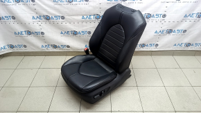 Toyota Highlander 22-23 driver's seat with airbag, electric, heated, black leather, XLE, creases on the leather