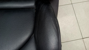 Toyota Highlander 22-23 driver's seat with airbag, electric, heated, black leather, XLE, creases on the leather