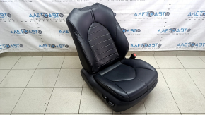 Toyota Highlander 22-23 passenger seat with airbag, electric, heated, black leather, XLE, dry-cleanable