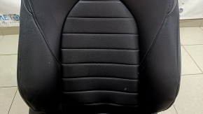 Toyota Highlander 22-23 passenger seat with airbag, electric, heated, black leather, XLE, dry-cleanable