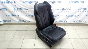 Lexus UX200 UX250h 19-22 leather passenger seat, black, heated, perforated, F Sport