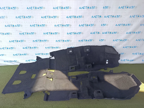 Toyota Highlander 20-26 black floor covering for 7 seats