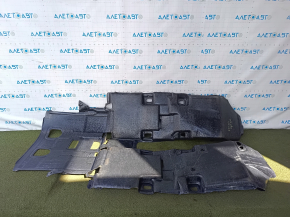 Toyota Highlander 20-26 black floor covering for 7 seats
