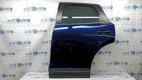 Mazda CX-5 rear left door assembly, 17-25 tinted, blue 42M, butt