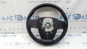 Toyota Highlander 20-26 black leather steering wheel, not heated, scratches
