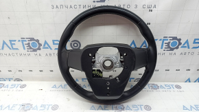 Toyota Highlander 20-26 black leather steering wheel, not heated, scratches