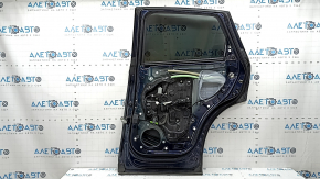 Mazda CX-5 right rear door assembly, 17-25 tinted, blue 42M