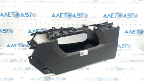 Hyundai Santa Fe 2020-2026 center console, dark gray
