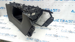 Hyundai Santa Fe 2020-2026 center console, dark gray