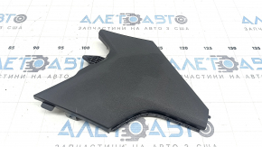 Upper right center console trim for Hyundai Santa Fe 24-26 front, gray, broken mount, cracked