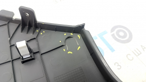 Upper right center console trim for Hyundai Santa Fe 24-26 front, gray, broken mount, cracked