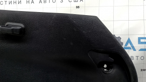 Right arch trim for a Toyota Highlander 20-26, black, hybrid, with cup holders and caps, scratches