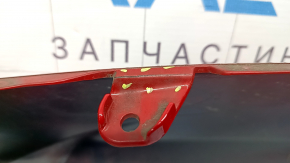 Front bare bumper, left side, Lexus UX200 UX250h 19-24 F Sport, without headlight washers, for parking sensors, red, crack in mount