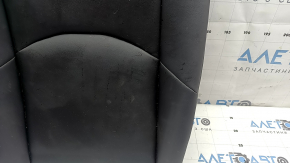 Rear seat backrest, 2nd row, left, Lexus UX200 UX250h 19-26, black leather, dry-cleanable