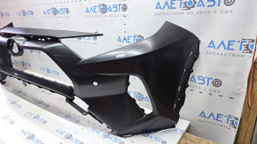 Bare front bumper for Toyota Rav4 19-25, with parking sensors and plugs, Japan-built, scratches