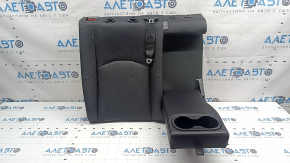 Backrest of the rear row of seats, 2nd row, right, Lexus UX200 UX250h 19-26, black leather, dry-cleanable