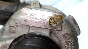 Turbocharger assembly with manifold Mercedes W213 E 300 17-19 2.0T 54kW