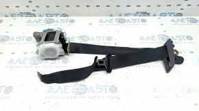 Rear left seat belt with squib for Lexus UX 19-26, black, with insert under black plastic, shot