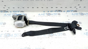 Rear right seat belt with squib for Lexus UX 19-26, black, with insert under black plastic, shot