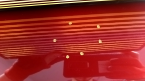 Lexus UX200 UX250h 19-20 red 3T2 front left door, butt