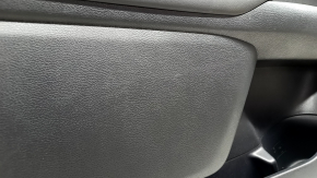 Black front left door panel for Lexus UX200 UX250h 19-26, black leather armrest with handle, scratches