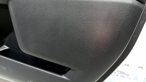 Black front right door panel for Lexus UX200 UX250h 19-26, black leather armrest, with handle, scratches