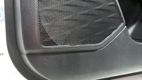 Black front right door panel for Lexus UX200 UX250h 19-26, black leather armrest, with handle, scratches