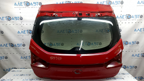 Lexus UX200 UX250h 19-22 red 3T2 bare trunk door with glass, plastic, scratches