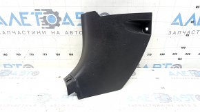 Left lower front pillar trim for Lexus UX 19-26, black, scratches