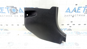 Right lower front pillar trim for Lexus UX 19-26, black, scratches