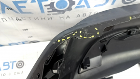 Lexus UX 19-26 F Sport rear bumper lip, broken fasteners, cracked fastener, missing fastener fragment