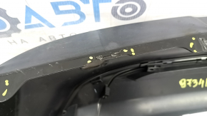 Lexus UX 19-26 F Sport rear bumper lip, broken fasteners, cracked fastener, missing fastener fragment