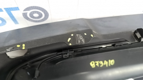 Lexus UX 19-26 F Sport rear bumper lip, broken fasteners, cracked fastener, missing fastener fragment