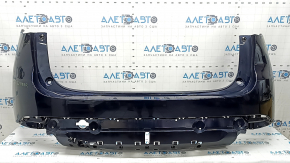 Naked rear bumper for Mazda CX-5 22-25 without parking sensors, blue, scratch, crack in mount