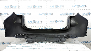 Naked rear bumper for Mazda CX-5 22-25 without parking sensors, blue, scratch, crack in mount